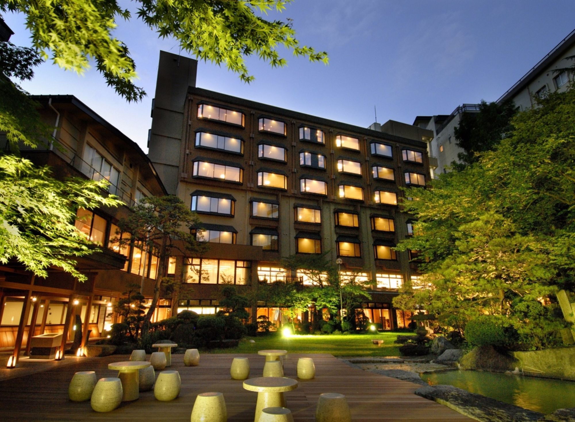 Takinoyu Hotel Tendo Exterior photo